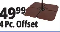 Ocean State Job Lot Offset Umbrella Base 4-Piece offer