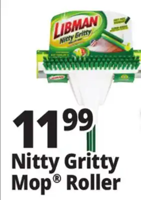 Ocean State Job Lot Libman Nitty Gritty Roller Mop offer