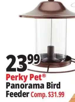 Ocean State Job Lot Perky Pet Panorama Wild Bird Feeder offer