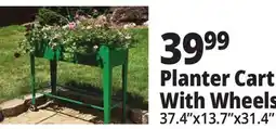 Ocean State Job Lot Tiller & Rowe Raised Garden Planter Cart with Wheels offer
