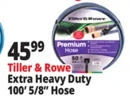 Ocean State Job Lot Tiller & Rowe Premium Extra Heavy-Duty 5/8 Garden Hose 100' offer