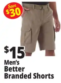 Ocean State Job Lot Men's Better Branded Shorts offer