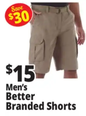Ocean State Job Lot Men's Better Branded Shorts offer