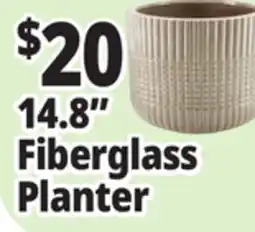 Ocean State Job Lot 14.8 Fiberglass Planter offer