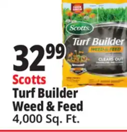 Ocean State Job Lot Scotts Turf Builder Weed & Feed 4 000 sq ft offer