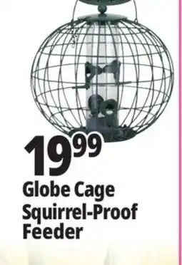Ocean State Job Lot Yankee Trader Globe Cage Squirrel Proof Bird Feeder offer