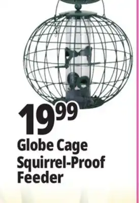 Ocean State Job Lot Yankee Trader Globe Cage Squirrel Proof Bird Feeder offer