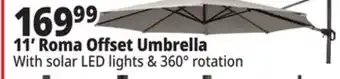 Ocean State Job Lot 11' Roma Offset Umbrella offer