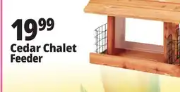 Ocean State Job Lot Cedar Chalet Feeder offer