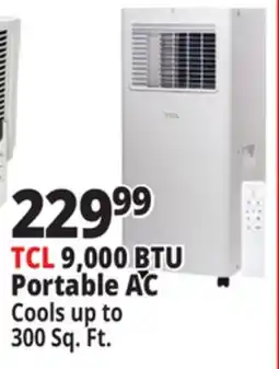 Ocean State Job Lot TCL 9,000 BTU Portable AC offer