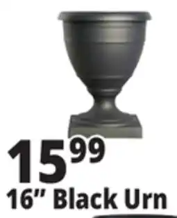 Ocean State Job Lot 16 Black Urn offer