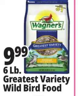 Ocean State Job Lot Wagner's Greatest Variety Deluxe Wild Bird Food 6 lbs offer