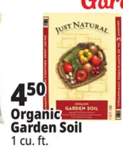 Ocean State Job Lot Just Natural Organic Garden Soil 1 cu ft offer