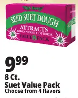 Ocean State Job Lot High Energy Seed Suet Dough Value Pack 8 Count offer