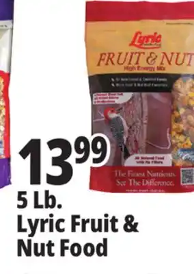 Ocean State Job Lot Lyric Fruit and Nut High Energy Wild Bird Food Mix 5 lbs offer