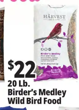 Ocean State Job Lot Harvest Birder's Medley Wild Bird Food 20 lbs offer