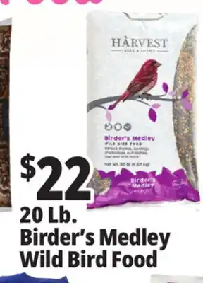 Ocean State Job Lot Harvest Birder's Medley Wild Bird Food 20 lbs offer