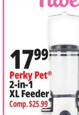 Ocean State Job Lot Perky-Pet 2-In-1 XL Bird Feeder offer