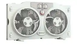 Ocean State Job Lot Penguin 9 Twin Window Fan offer
