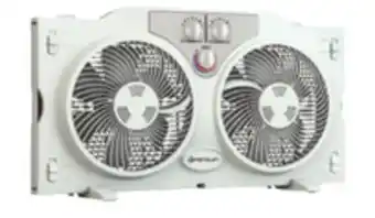 Ocean State Job Lot Penguin 9 Twin Window Fan offer