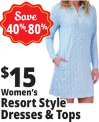 Ocean State Job Lot Women's Resort Style Dresses & Tops offer
