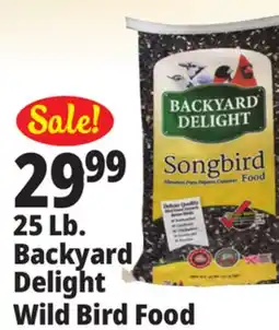 Ocean State Job Lot Backyard Delight Songbird Food 25 lbs offer