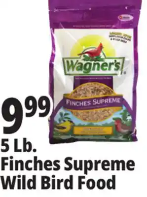 Ocean State Job Lot Wagner's Finches Supreme Premium Wild Bird Food 5 lbs offer