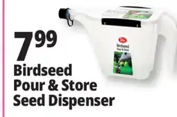 Ocean State Job Lot Birdseed Pour & Store Dispenser offer