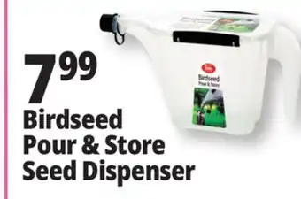 Ocean State Job Lot Birdseed Pour & Store Dispenser offer