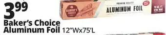 Ocean State Job Lot Baker' Choice Premium Quality Aluminum Foil 75 sq ft offer