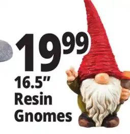 Ocean State Job Lot Outdoor Living Accents Resin Garden Gnome 16.5 offer