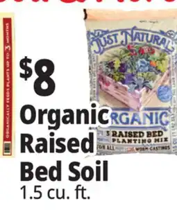 Ocean State Job Lot Just Naturals Organic Raised Bed Planting Mix 1.5 cu ft offer