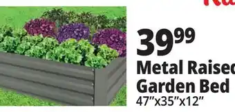 Ocean State Job Lot Tiller & Rowe Metal Raised Garden Bed offer