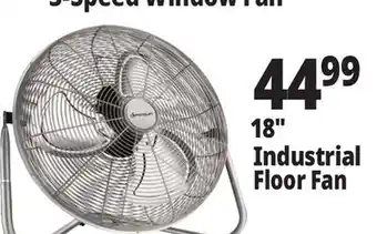 Ocean State Job Lot Penguin High Velocity Floor Fan 18 offer