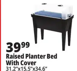 Ocean State Job Lot Tiller & Rowe Raised Planter with Cover offer