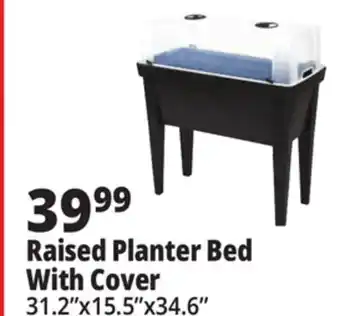 Ocean State Job Lot Tiller & Rowe Raised Planter with Cover offer