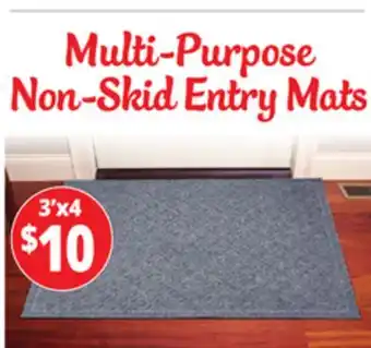 Ocean State Job Lot Multi-Purpose Non-Skid Entry Mats 3'x4 offer