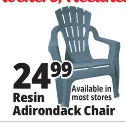 Ocean State Job Lot Resin Adirondack Chair offer