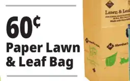 Ocean State Job Lot Single Paper Lawn & Leaf Bag offer