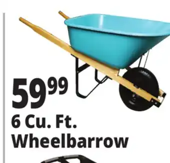 Ocean State Job Lot 6 Cu. Ft. Wheelbarrow offer