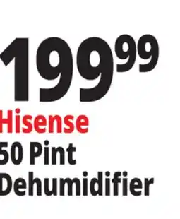 Ocean State Job Lot Hisense 50 Pint Dehumidifier offer
