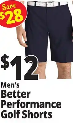 Ocean State Job Lot Men's Better Performance Golf Shorts offer