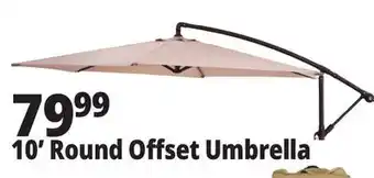 Ocean State Job Lot 10' Offset Patio Umbrella offer