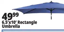 Ocean State Job Lot 6.5'x10' Rectangle Umbrella offer
