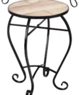 Ocean State Job Lot 14 Tile Top Plant Stand offer