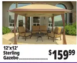 Ocean State Job Lot 12'x12' Sterling Gazebo offer
