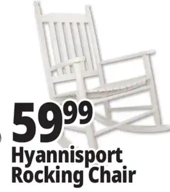 Ocean State Job Lot Hyannis Port Indoor/Outdoor Rocking Chair offer