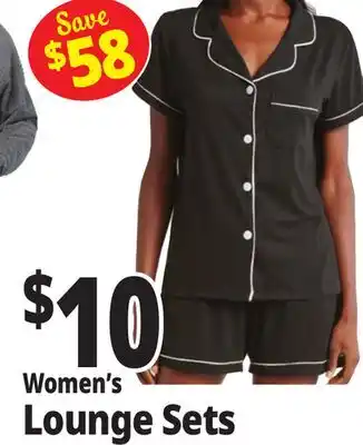 Ocean State Job Lot Women's Lounge Sets offer