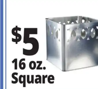 Ocean State Job Lot 16 oz. Square Citronella Candles offer