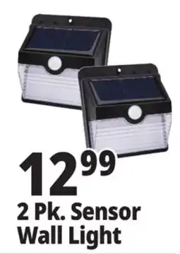 Ocean State Job Lot Outdoor Living Accents Solar Sensor Wall Lights 2 Count offer